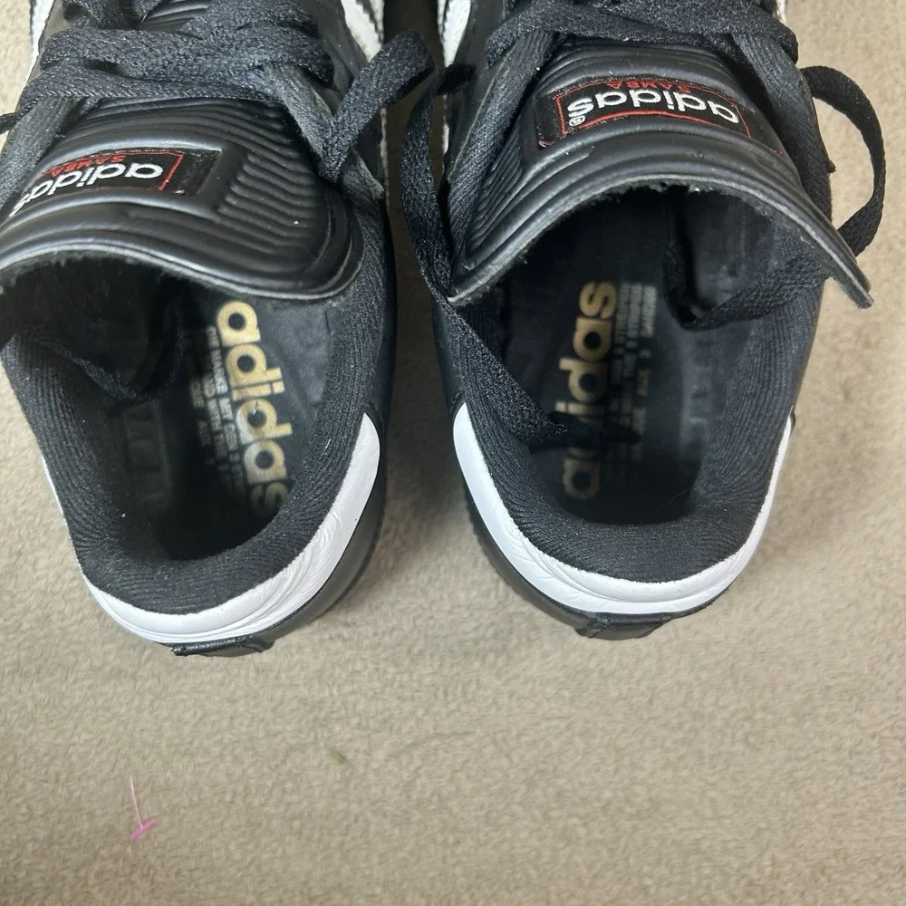 adidas Samba Adult White Black White Classic Leather Sneakers